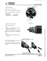 Предварительный просмотр 306 страницы Honda Nighthawk CB750SC 1984 Shop Manual