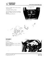 Предварительный просмотр 312 страницы Honda Nighthawk CB750SC 1984 Shop Manual