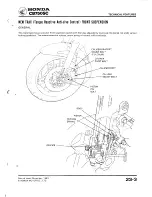 Предварительный просмотр 329 страницы Honda Nighthawk CB750SC 1984 Shop Manual