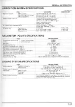 Предварительный просмотр 11 страницы Honda NSA700A DN-1 2009 Service Manual