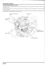 Предварительный просмотр 57 страницы Honda NSA700A DN-1 2009 Service Manual