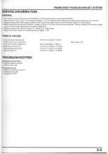 Предварительный просмотр 66 страницы Honda NSA700A DN-1 2009 Service Manual