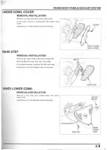 Предварительный просмотр 72 страницы Honda NSA700A DN-1 2009 Service Manual