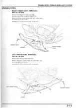 Предварительный просмотр 74 страницы Honda NSA700A DN-1 2009 Service Manual