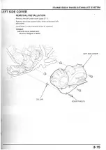 Предварительный просмотр 77 страницы Honda NSA700A DN-1 2009 Service Manual