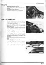 Предварительный просмотр 88 страницы Honda NSA700A DN-1 2009 Service Manual