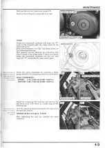 Предварительный просмотр 92 страницы Honda NSA700A DN-1 2009 Service Manual