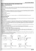 Предварительный просмотр 136 страницы Honda NSA700A DN-1 2009 Service Manual