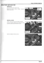 Предварительный просмотр 172 страницы Honda NSA700A DN-1 2009 Service Manual