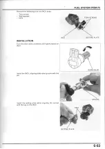 Предварительный просмотр 188 страницы Honda NSA700A DN-1 2009 Service Manual