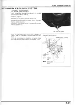 Предварительный просмотр 196 страницы Honda NSA700A DN-1 2009 Service Manual