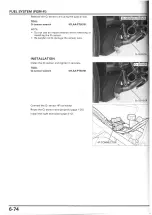 Предварительный просмотр 199 страницы Honda NSA700A DN-1 2009 Service Manual