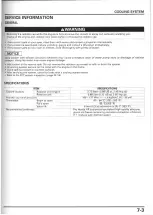 Предварительный просмотр 204 страницы Honda NSA700A DN-1 2009 Service Manual