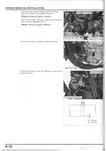 Предварительный просмотр 229 страницы Honda NSA700A DN-1 2009 Service Manual