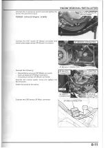 Предварительный просмотр 230 страницы Honda NSA700A DN-1 2009 Service Manual