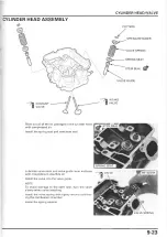 Предварительный просмотр 255 страницы Honda NSA700A DN-1 2009 Service Manual