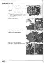 Предварительный просмотр 258 страницы Honda NSA700A DN-1 2009 Service Manual