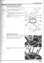 Предварительный просмотр 274 страницы Honda NSA700A DN-1 2009 Service Manual