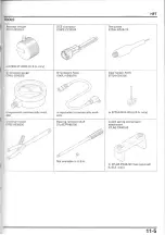 Предварительный просмотр 281 страницы Honda NSA700A DN-1 2009 Service Manual