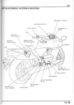 Предварительный просмотр 291 страницы Honda NSA700A DN-1 2009 Service Manual