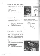 Предварительный просмотр 318 страницы Honda NSA700A DN-1 2009 Service Manual