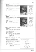 Предварительный просмотр 319 страницы Honda NSA700A DN-1 2009 Service Manual