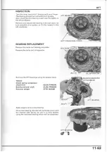 Предварительный просмотр 339 страницы Honda NSA700A DN-1 2009 Service Manual