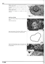 Предварительный просмотр 340 страницы Honda NSA700A DN-1 2009 Service Manual