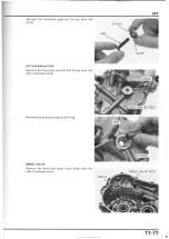 Предварительный просмотр 347 страницы Honda NSA700A DN-1 2009 Service Manual