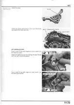 Предварительный просмотр 349 страницы Honda NSA700A DN-1 2009 Service Manual