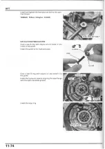 Предварительный просмотр 350 страницы Honda NSA700A DN-1 2009 Service Manual