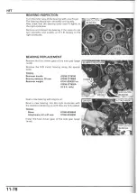 Предварительный просмотр 354 страницы Honda NSA700A DN-1 2009 Service Manual