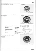 Предварительный просмотр 361 страницы Honda NSA700A DN-1 2009 Service Manual