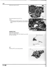 Предварительный просмотр 366 страницы Honda NSA700A DN-1 2009 Service Manual