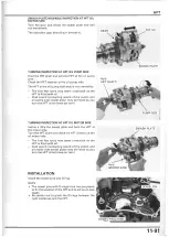 Предварительный просмотр 367 страницы Honda NSA700A DN-1 2009 Service Manual