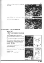 Предварительный просмотр 375 страницы Honda NSA700A DN-1 2009 Service Manual