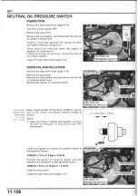 Предварительный просмотр 382 страницы Honda NSA700A DN-1 2009 Service Manual