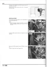 Предварительный просмотр 384 страницы Honda NSA700A DN-1 2009 Service Manual