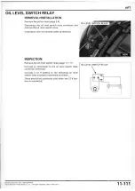 Предварительный просмотр 387 страницы Honda NSA700A DN-1 2009 Service Manual