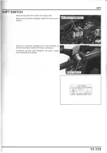 Предварительный просмотр 389 страницы Honda NSA700A DN-1 2009 Service Manual