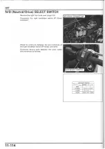 Предварительный просмотр 390 страницы Honda NSA700A DN-1 2009 Service Manual