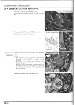 Предварительный просмотр 397 страницы Honda NSA700A DN-1 2009 Service Manual