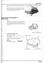 Предварительный просмотр 432 страницы Honda NSA700A DN-1 2009 Service Manual