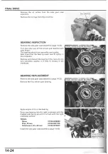 Предварительный просмотр 447 страницы Honda NSA700A DN-1 2009 Service Manual