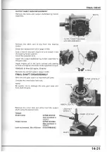 Предварительный просмотр 454 страницы Honda NSA700A DN-1 2009 Service Manual