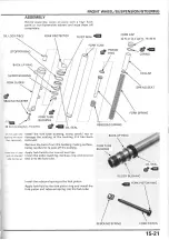 Предварительный просмотр 488 страницы Honda NSA700A DN-1 2009 Service Manual