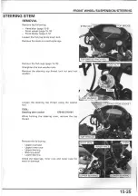 Предварительный просмотр 492 страницы Honda NSA700A DN-1 2009 Service Manual