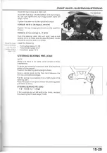 Предварительный просмотр 496 страницы Honda NSA700A DN-1 2009 Service Manual