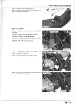 Предварительный просмотр 509 страницы Honda NSA700A DN-1 2009 Service Manual