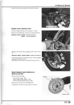 Предварительный просмотр 529 страницы Honda NSA700A DN-1 2009 Service Manual